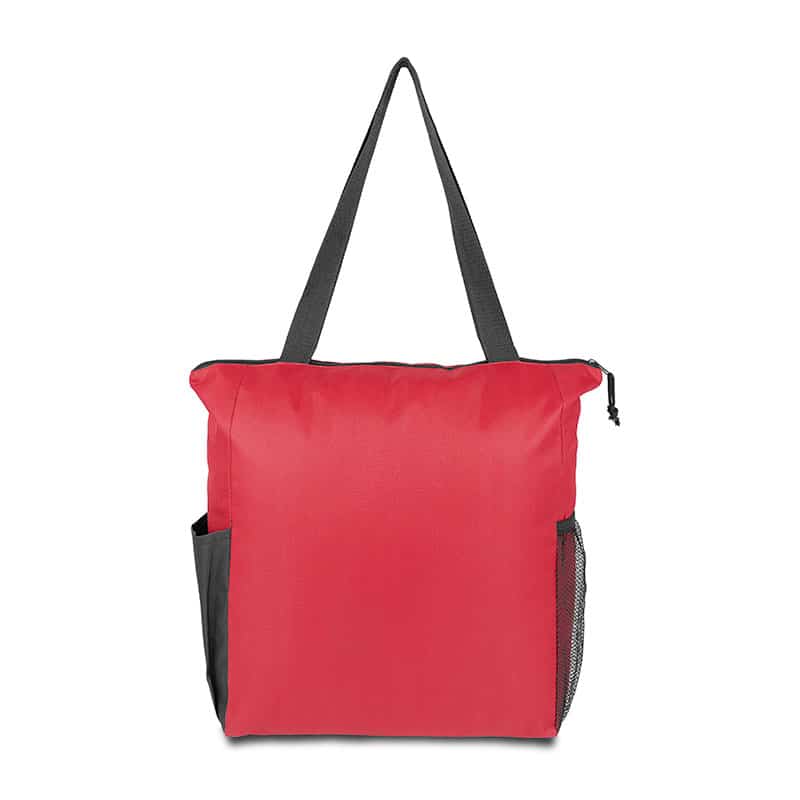 Custom Two-Tone Promotional Campaign Tote Bag (Closeout) with logo - 5