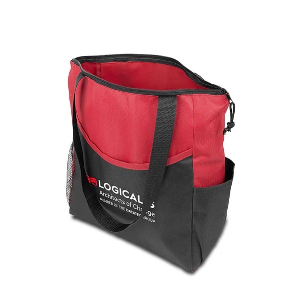 Custom Two-Tone Promotional Campaign Tote Bag (Closeout) with logo - 9