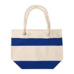 Custom 16 Oz. Portsmouth Cotton Canvas Beach Tote with logo - 4