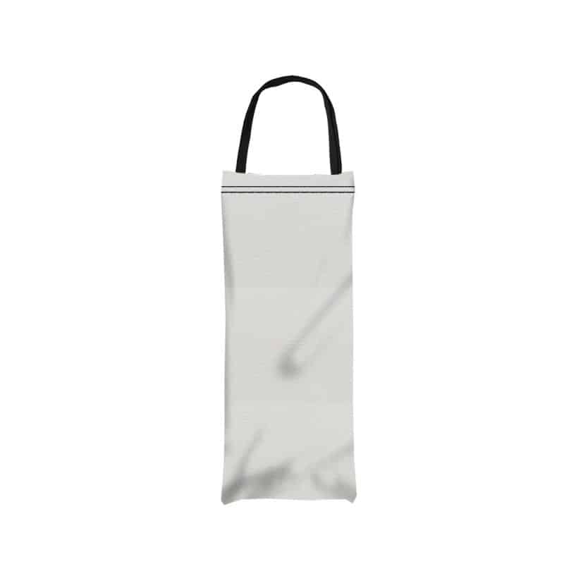Custom 6" W X 16" H Polyester Wine Bag with logo - 1
