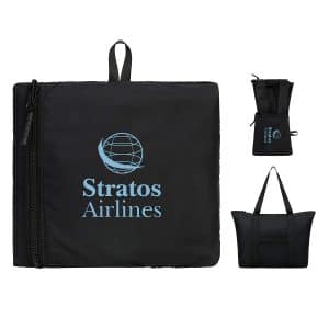 Custom AeroLOFT® Everyday Foldable Tote with logo
