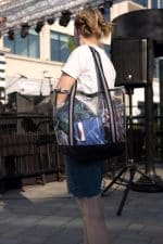 Custom Anaheim Clear Tote with logo - 3