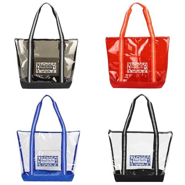 Custom Anaheim Clear Tote with logo
