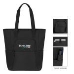 Custom Astor Rpet Laptop Tote Bag with logo