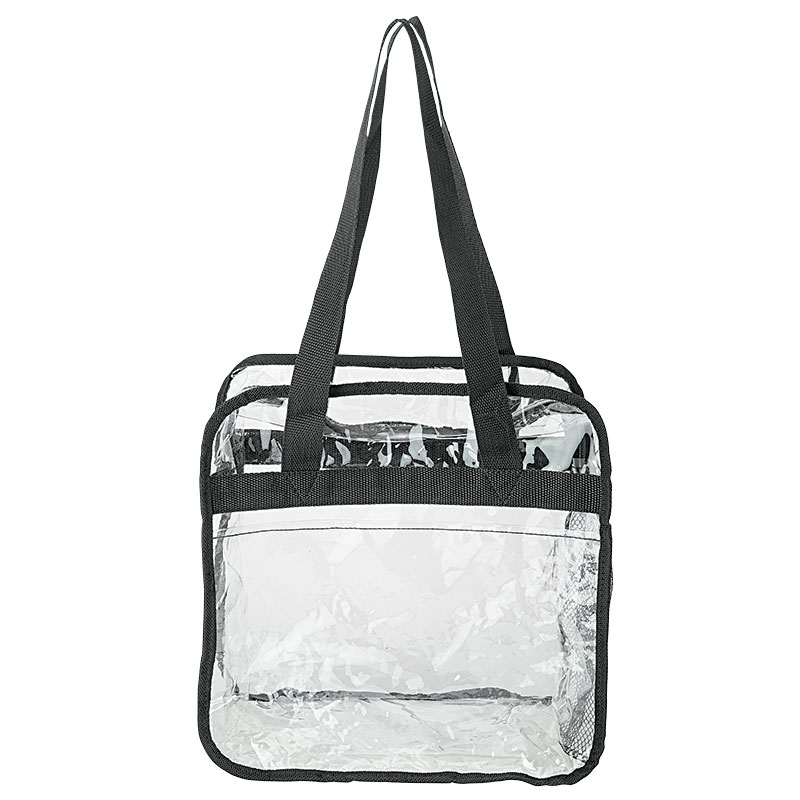Custom Athina Clear Stadium Tote with logo - 1