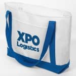 Custom Canvas Beach Bag with logo - 2