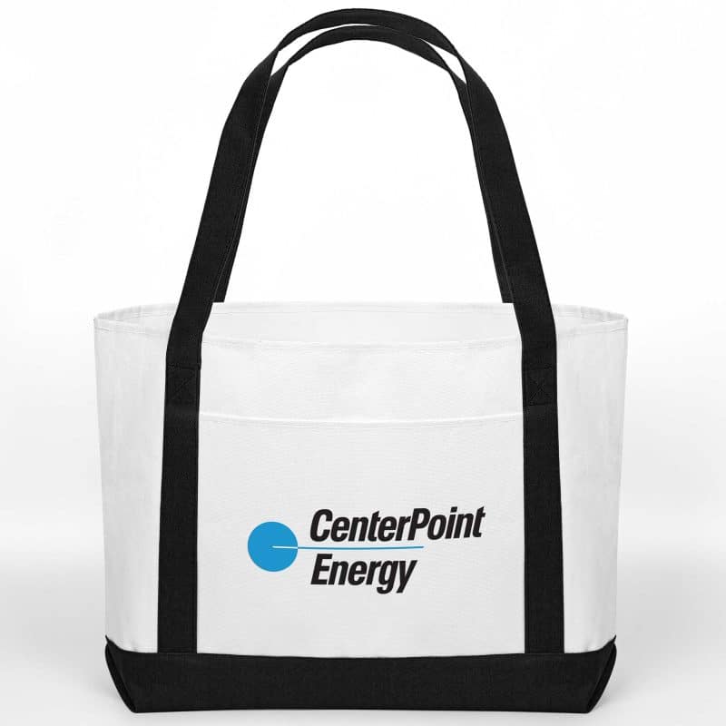 Custom Canvas Beach Bag with logo - 3