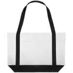 Custom Canvas Beach Bag with logo - 4