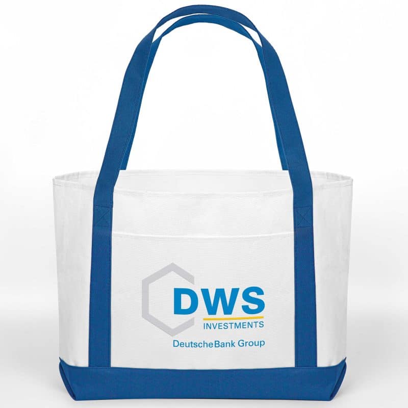 Custom Canvas Beach Bag with logo