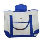 Custom Canvas Beach Bag with logo - 2