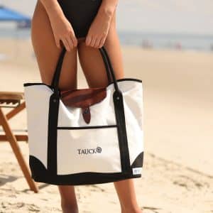 Custom Canvas Beach Bag with logo
