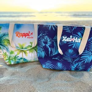Custom Coastal Tote Bag with logo