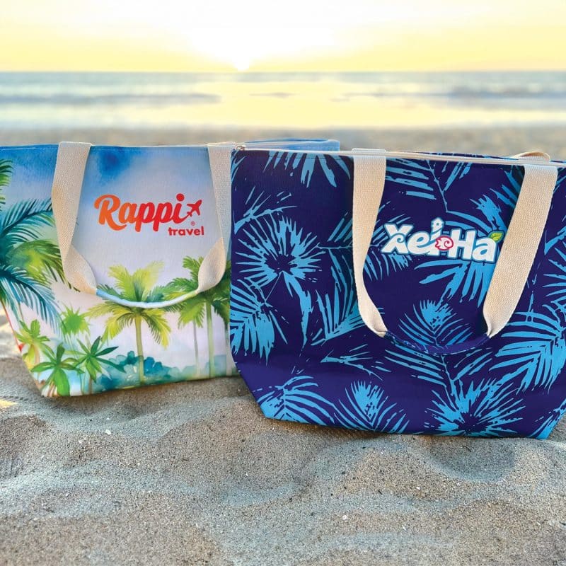 Custom Coastal Tote Bag with logo