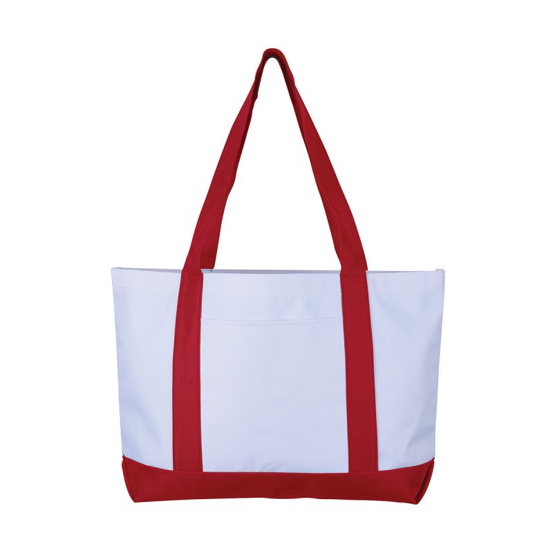 Custom Cruiser Recycled Tote Bag with logo - 3