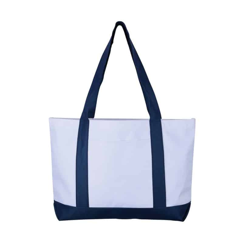 Custom Cruiser Recycled Tote Bag with logo - 4