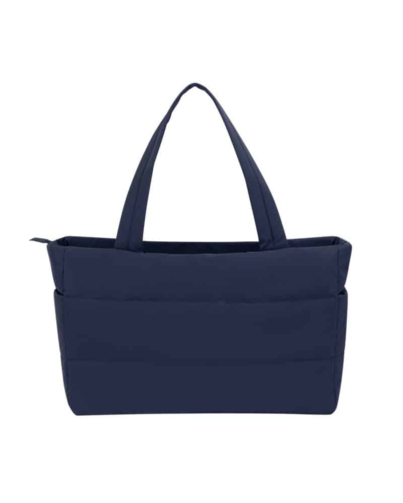 Custom Eco Friendly Quilted Laptop Tote. with logo - 6
