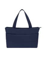 Custom Eco Friendly Quilted Laptop Tote. with logo - 7