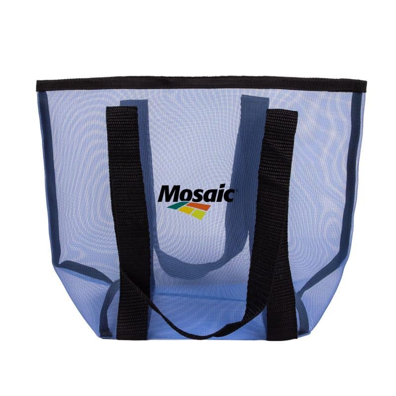 Custom EcoMini Breeze Mesh Tote (Factory Direct) 10-12 Weeks with logo - 3