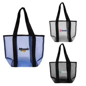 Custom EcoMini Breeze Mesh Tote (Factory Direct) 10-12 Weeks with logo