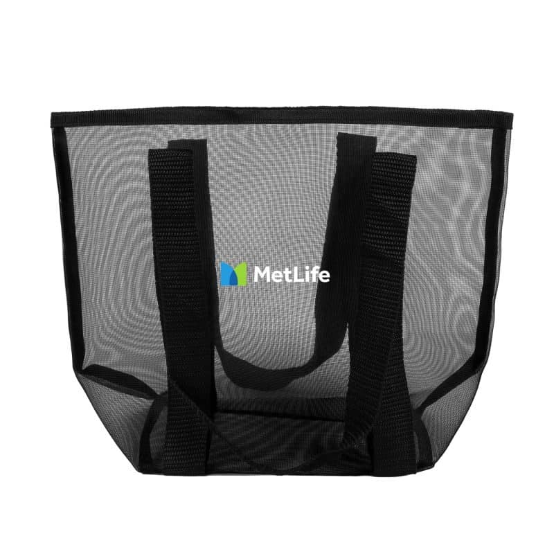Custom EcoMini Breeze Mesh Tote (Factory Direct) 10-12 Weeks with logo - 7