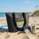 Custom Euler Waterproof Cooler Tote with logo - 6