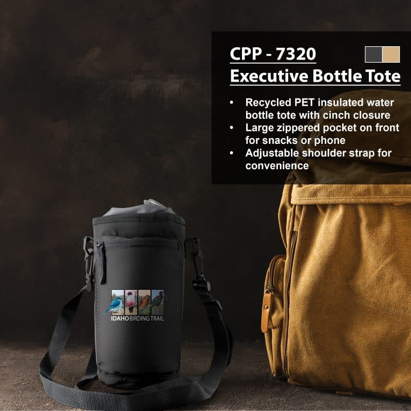 Custom Executive Bottle Tote with logo - 6
