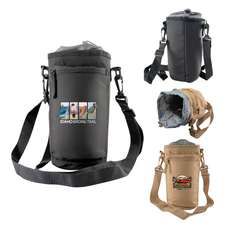 Custom Executive Bottle Tote with logo