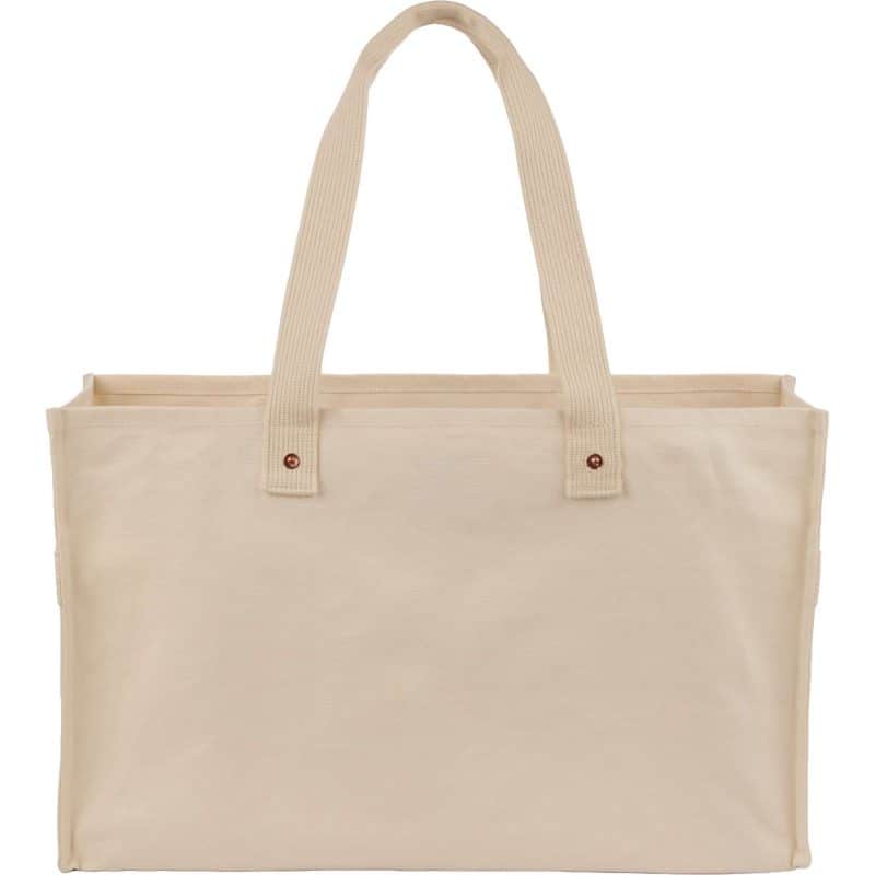 Custom FEED Organic Large Market Tote with logo - 9