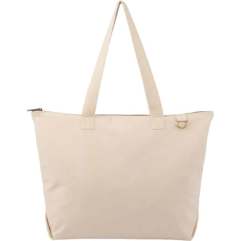Custom FEED Zippered Tote with logo - 6