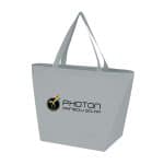 Custom Full Color Non-Woven Recycled Budget Shopper Tote with logo - 6
