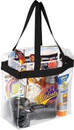 Custom Game Day Clear Stadium Tote with logo - 2