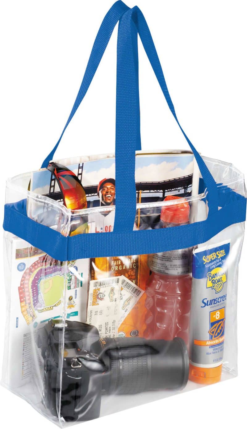 Custom Game Day Clear Stadium Tote with logo - 9