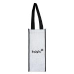Custom Glitter Wine Bag with logo - 4