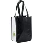 Custom Gloss Laminated Non-Woven Gift Tote with logo - 4