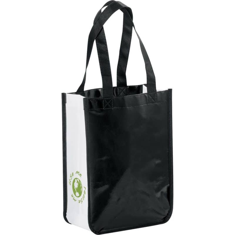 Custom Gloss Laminated Non-Woven Gift Tote with logo - 4
