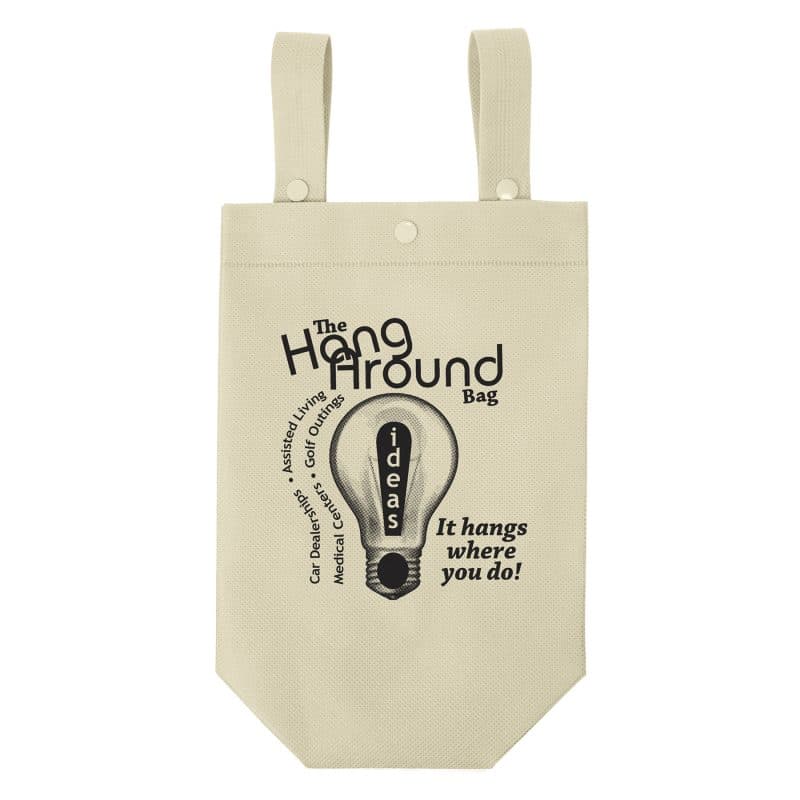 Custom Hang Around™ - Non-Woven Bag - Screen Print with logo - 6