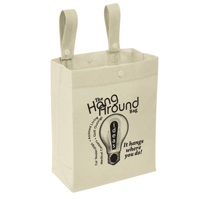 Custom Hang Around™ - Non-Woven Bag - Screen Print with logo - 8