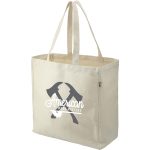 Custom Hemp Cotton Carry-All Tote with logo - 2
