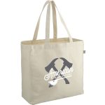 Custom Hemp Cotton Carry-All Tote with logo - 3