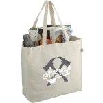 Custom Hemp Cotton Carry-All Tote with logo - 4