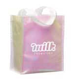 Custom Iridescent Non-Woven Gift Tote with logo - 3