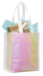 Custom Iridescent Non-Woven Gift Tote with logo - 7