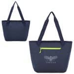 Custom Jasper 600D Premier Polyester Cooler Tote with logo