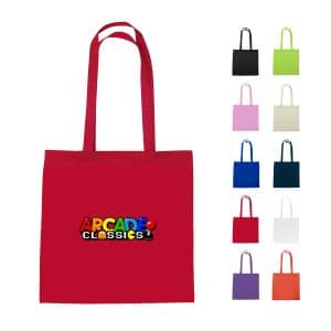 Custom Jornikolor 4 oz. Recycled Cotton Tote Bag with logo