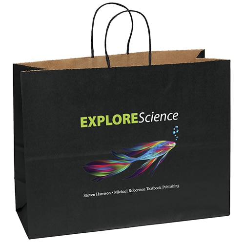 Custom Judy - Matte Shopper Bag - ColorVista with logo - 6
