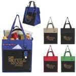 Custom Koozie® Insulated Supermarket Tote with logo