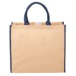 Custom Large Jute Tote with logo - 8
