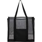 Custom Large Mesh Beach Tote with logo - 1