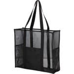 Custom Large Mesh Beach Tote with logo - 5