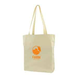 Custom Made-to-Order Gusseted Tote with logo